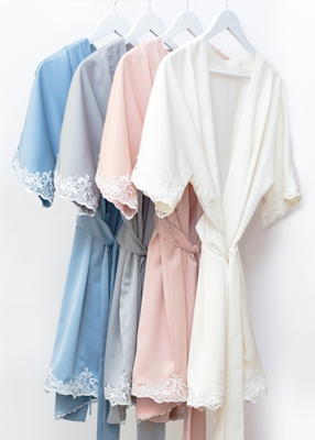 LACE TRIM ROBE COLLECTION